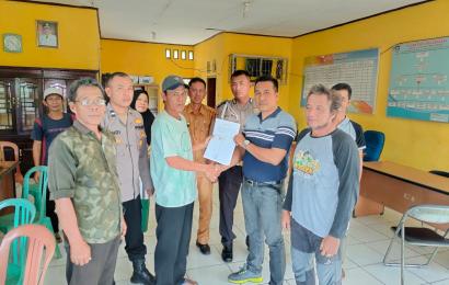 Polisi RW Polesek SAM, Mediasi Pertengkaran Warga Kelurahan Kembang Mumpo 