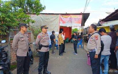 Polres RL Patroli dan Pengecekan Pelaksanaan Pilkades di TPS