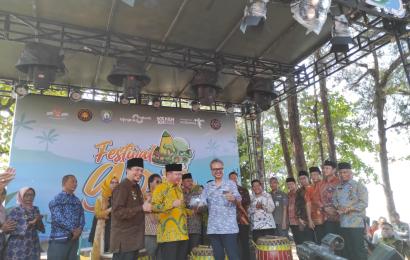 Polsek Kaur dan Polsek Jajaran Laksanakan Pengamanan Terbuka dan Tertutup Pembukaan Kegiatan Festival Gurita