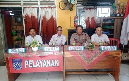 Polsek Air Besi Hadiri Rapat Persiapan Jambore Kader Posyandu dan Penurunan Stunting