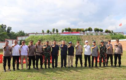 Memperingati Hari Bhayangkara ke 77 tahun 2023 Polres BS, Gelar Lomba Menembak Presisi