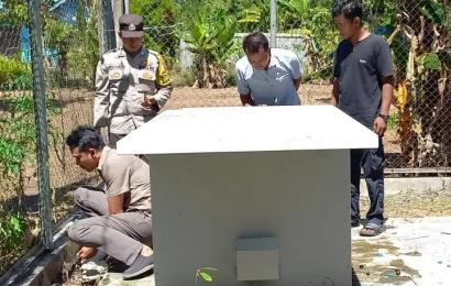 24 Baterai Tower Telkomsel di Mukomuko Dicuri, Polisi Olah TKP