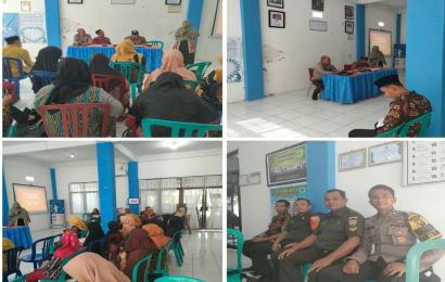 Polsek Gading Cempaka, Monitoring Mini Lokal Karya Triwulan Puskesmas Jalan Gedang