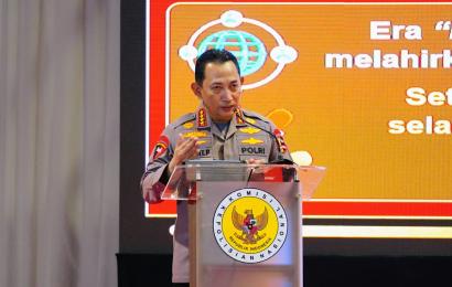 Kompolnas Award, Kapolri Serukan Polri Siap Jadi Organisasi Modern yang tidak anti kritik
