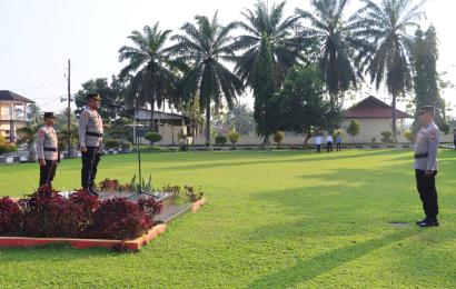 Polres BS Gelar Apel Kasat Kamling se Kabupaten 