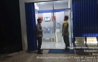 Berikan Keamanan Terhadap Masyarakat, Polres Kaur Patroli Dialogis