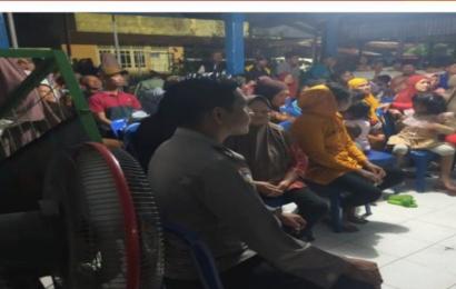 Polsek Teluk Segara Berikan Pengamanan Pemilihan Ketua RT-2 Kelurahan Pondok Besi 