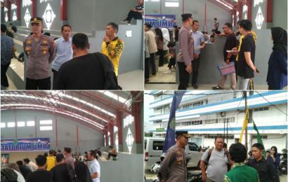 Polresta Bengkulu, Cek Lokasi Kegiatan Konser Band  Viera