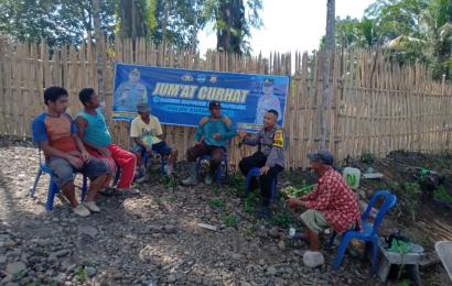 Polsek Kotapadang Melaksanakan Kegiatan Jumat Curhat