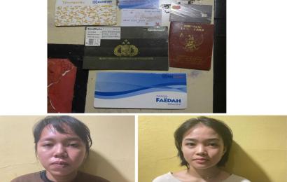Bobol Kontrakan, 2 Cewek ini Diringkus Polsek Ratu Agung