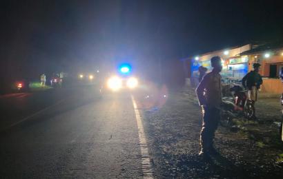 Laksanakan Patroli Blue Light, Polsek Lais Bubarkan Kumpulan Pemuda Yang Akan Balap Liar