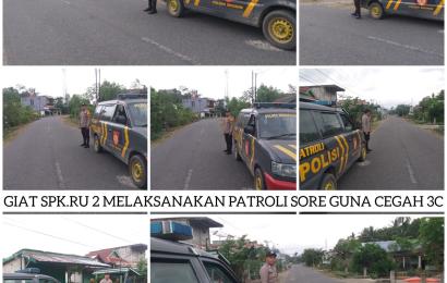Polsek Seginim Berikan Himbauan Ke Remaja Nongkrong, Antisipasi Tindak Pidana