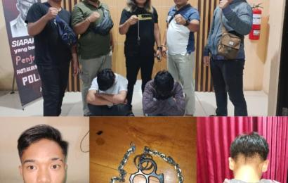 Main Keroyok, 2 Pria ini Ditangkap Polresta Bengkulu