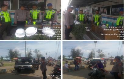 Polsek KSKP Pulau Baai Laksanakan Patroli Siang