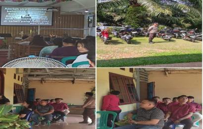 Polsek Kampung Melayu Terjunkan Personel Amankan Ibadah Mingguan di Gereja 