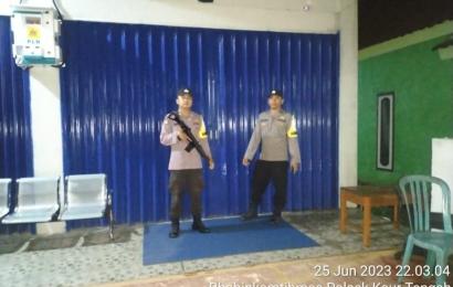Patroli Dialogis, Polsek Kaur Tengah Cegah Tindakan 3C dan Premanisme