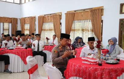 Sambut Hari Bhayangakara Ke-77, Polres Lebong Doa Bersama Lintas Agama