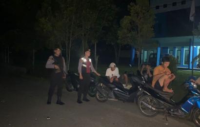  Cegah Aksi Kriminal dan Kejahatan, Sat Samapta Polres Kaur Laksanakan Patroli Presisi