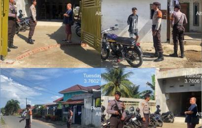 Polresta Bengkulu Patroli Mobiling Sampaikan Imbaun Kamtibmas
