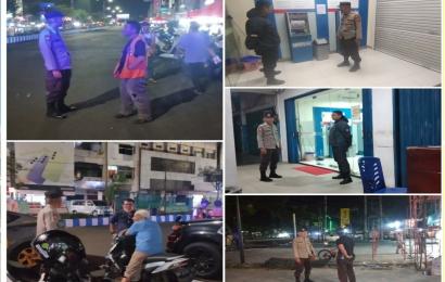 Cegah Tindak Pidana 3C, Polsek Ratu Samban Patroli Objek Vital 