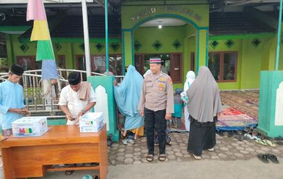 Polsek Lais Laksanakan Pengamanan Salat Iduladha 1444 H