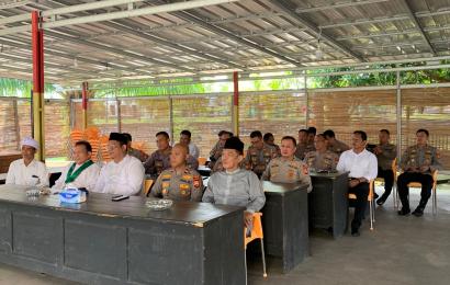 Polres Kaur Ikuti Zoom Meeting Doa Bersama Lintas Agama Bersama Kapolri 