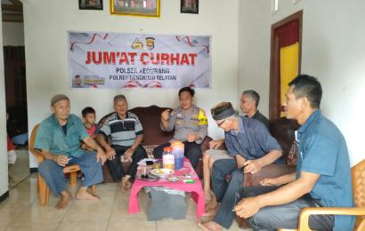 Jaring Aspirasi Masyarakat, Polres Bengkulu Selatan Gelar Jumat Curhat 