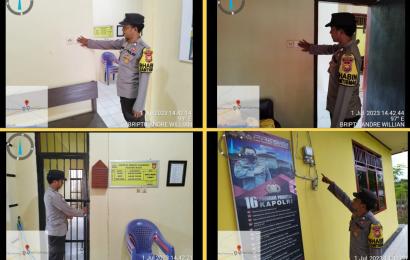 Rutin Cek Instalasi Listrik, Polres Kaur dan Polsek Jajaran Cegah Konsleting
