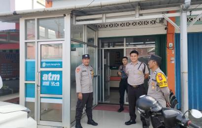 .Sambang Perbankan, Polsek Lais Imbau Bank dan Nasabah