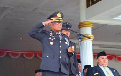 Kapolres Bengkulu Selatan Pimpin Upacara HUT ke-77 Bhayangkara