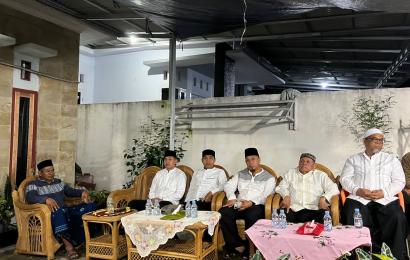 Kapolresta Bengkulu Hadiri Tabliq Musibah Malam Ke 3 di Rumah Almarhum Bripka M. Ramli