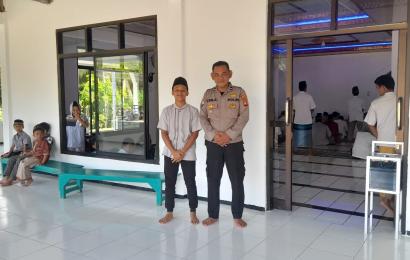 Berikan Keamanan Pada Saat Salat Jumat, Polsek Giri Mulya Lakukan Pengamanan
