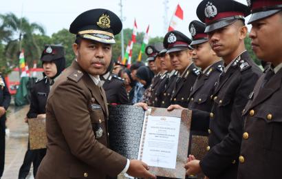 Cepat Tanggap Personel Batiknau Dapat Reward dari Kapolres Bengkulu Utara