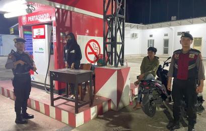 Antisipasi Tindak Pidana, Polsek Nasal  Patroli Rutin dan Patroli Objek Vital