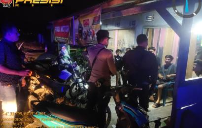 Antisipasi Curnak Polsek Tanjung Kemuning Patroli Dialogis 