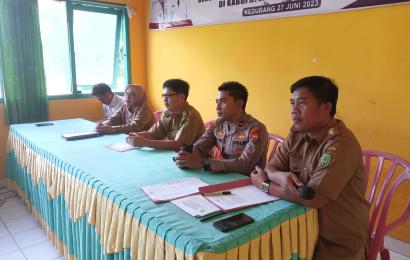 Kapolsek Kedurang Hadiri Mini Lokakarya Percepatan Penanganan Stunting Tingkat Kecamatan