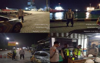 Tingkatkan Kewaspadaan, KSKP Pulau Baai Patroli Malam