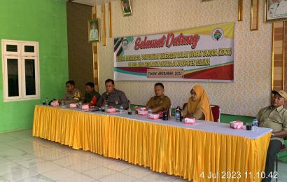 Kanit Reskrim Polres Seluma Berikan Penyuluhan Terkait KDRT kepada Warga Desa Niur