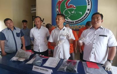 Ungkap Peredaran Narkoba, Polres Kepahiang Tangkap 4 Orang