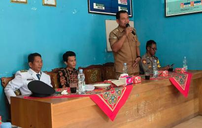 Hadiri Pelantikan Kaur Perencanaan, Polsek Lais Sampaikan Harapan