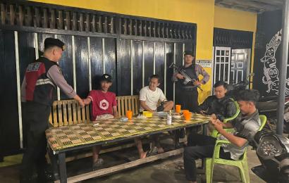 Dekatkan Diri dengan Masayrakat, Sat Samapta Polres Kaur Rutin Patroli Presisi