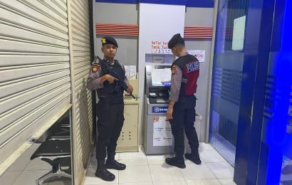 Dini Hari, Sat Samapta Polres Kaur Patroli Objek Vital