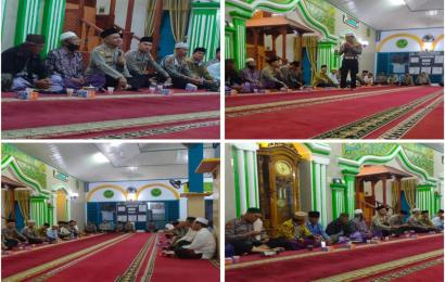 Polresta Bengkulu Gelar Subuh Keliling di Masjid AL-Hijrah Kelurahan Lempuing