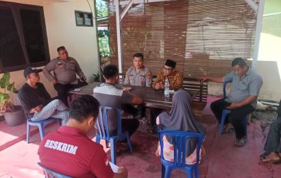 Bhabinkamtibmas Polsek Pino Raya, Gelar Problem Solving Terkait Permasalahan KDRT