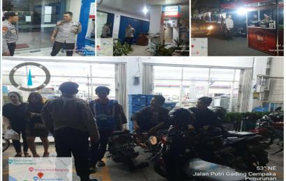Polsek Ratu Samban Patroli Objek Vital, Cegah Tindak Pidana 3C