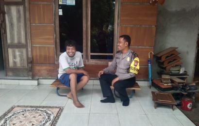 Blusukan Polisi RW Sambangi Warga Masyarakat