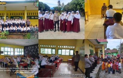 Polres Kaur dan Polsek Jajaran Gelar Police Go To Schoool 