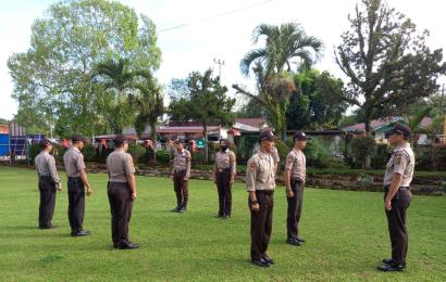 Tingkatkan Kemampuan, Satpam Satbinmas Latih Satpam RSUD Arga Makmur