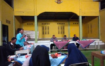 Polsek Giri Mulya Hadiri Rapat Pembentukan Karang Taruna dan Panitia HUT RI