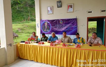 Bhabinkamtibmas Polsek Lebong Utara Hadiri Undangan dari Balai Konservasi Taman Nasional Kerinci Sebelat